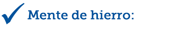 Mente de hierro: Mente de hierro: