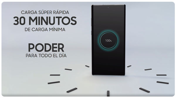 Batería para todo el día Batería para todo el día