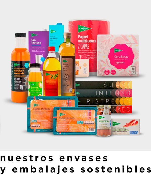 Nuestros envases y embalajes sostenibles Nuestros envases y embalajes sostenibles