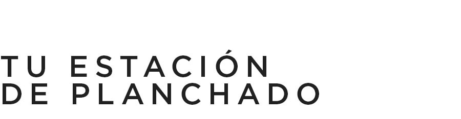 La estación de planchado La estación de planchado