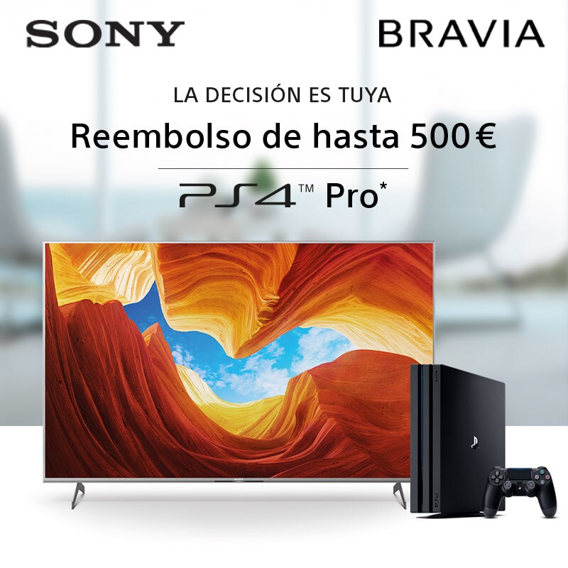 Del 13 de julio al 31 de agosto. Llévate de regalo hasta 500 € o una PS4 Pro. Del 13 de julio al 31 de agosto. Llévate de regalo hasta 500 € o una PS4 Pro.