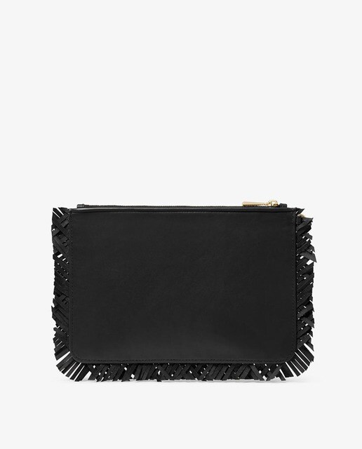 Cartera de mano Michael Michael Kors en negro con pulsera extraíble
