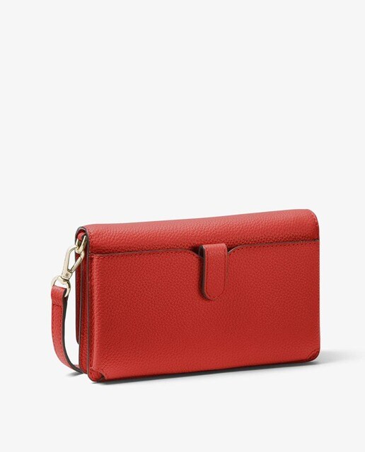 Bandolera de mujer Michael Michael Kors transformable de piel color rojo