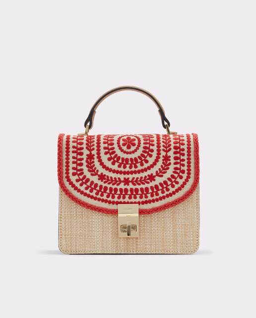 Bolso de mano de mujer Aldo en color negro transformable a bandolera
