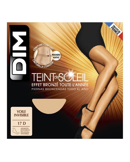 Panty de verano Teint de Soleil transparente efecto natural