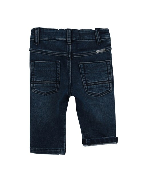 Pantalón de bebé niño vaquero en azul