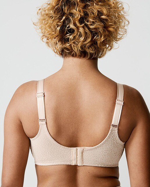 Sujetador reductor C-Magnifique de tejido de malla jacquard