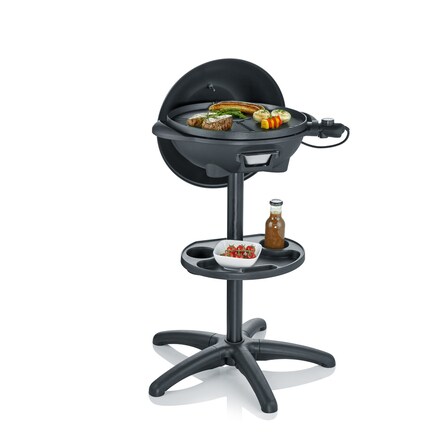 Barbacoa Grill con patas y tapa Severin PG 8541