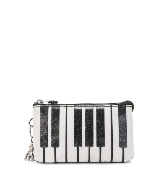 Monedero de mujer Kipling grande multiusos en color blanco y negro