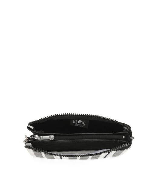 Monedero de mujer Kipling grande multiusos en color blanco y negro