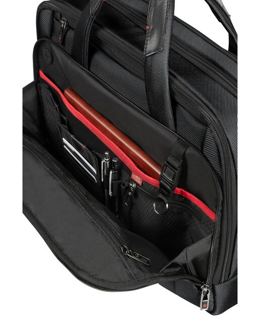 Portadocumentos de hombre Samsonite Pro-Dlx 5 Lapt.Bailhandle para portátil 15.6" color negro