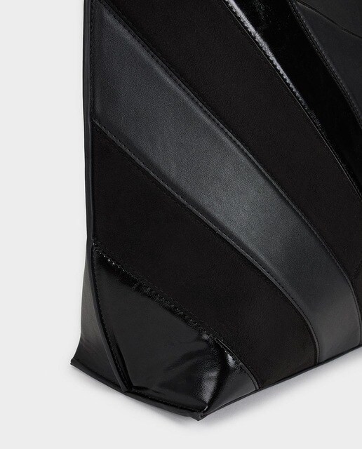 Bolso de hombro Parfois en color negro con asa doble