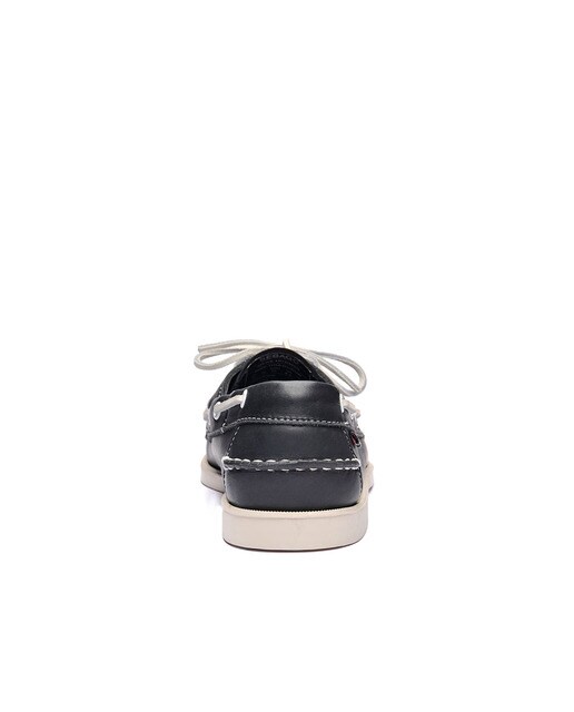 Náuticos de hombre Sebago de piel en color azul