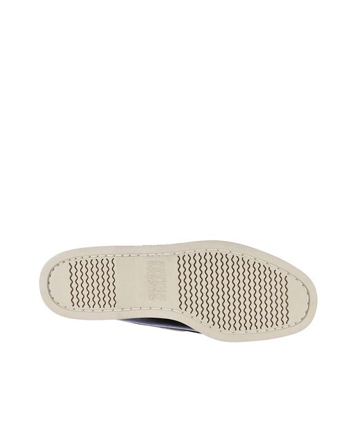 Náuticos de hombre Sebago de piel en color azul
