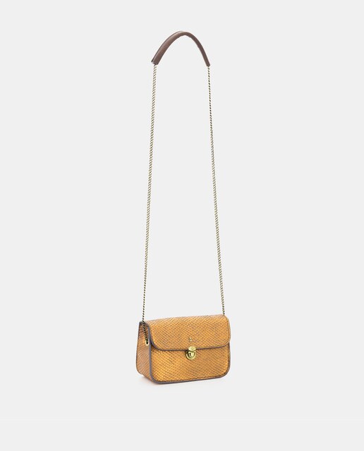 Bandolera de mujer Abbacino en bronce con solapa