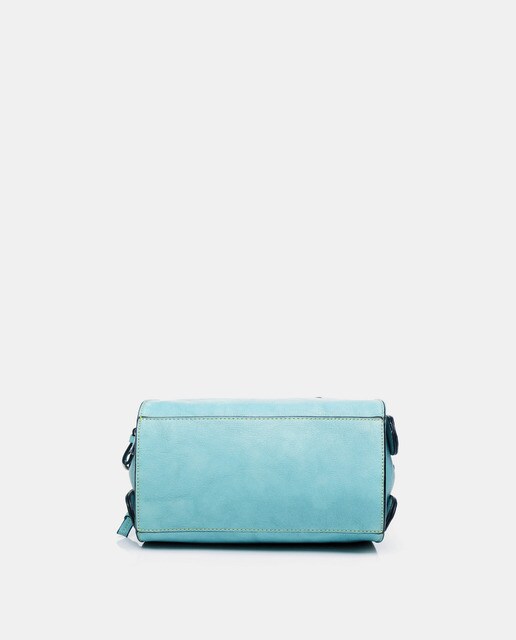 Bolso de mano Abbacino Lady bag Terrola en color turquesa con asa larga extraíble