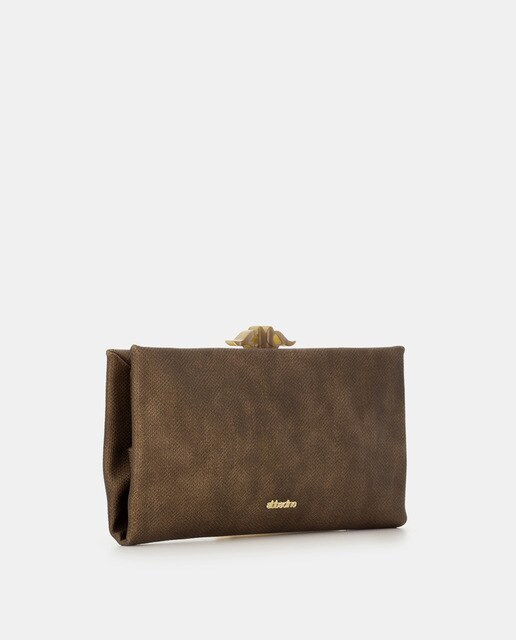 Bolso de fiesta Abbacino Aiamans en color cobre con asa de hombro extraíble