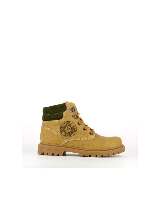 Botas de niño Pablosky de piel con cordones