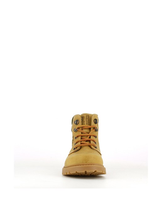 Botas de niño Pablosky de piel con cordones