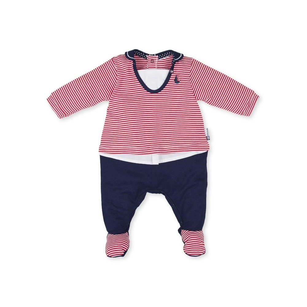 Imagem 0 de Calções de Banho em Vermelho com Riscas