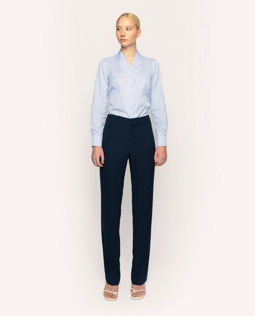 Blusa de mujer Mirto lisa azul