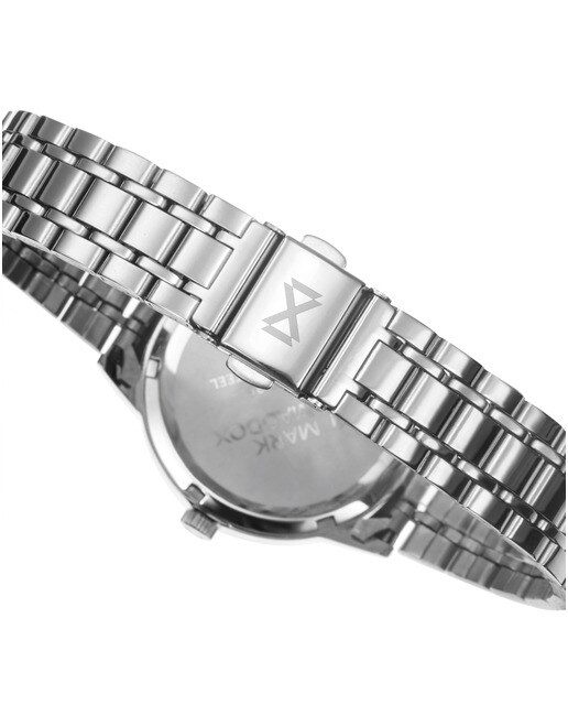 Reloj de Mujer Mark Maddox Canal tres agujas de acero y brazalete