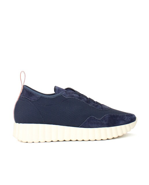 Zapatillas deportivas de mujer de Weekend by Pedro Miralles de piel en azul