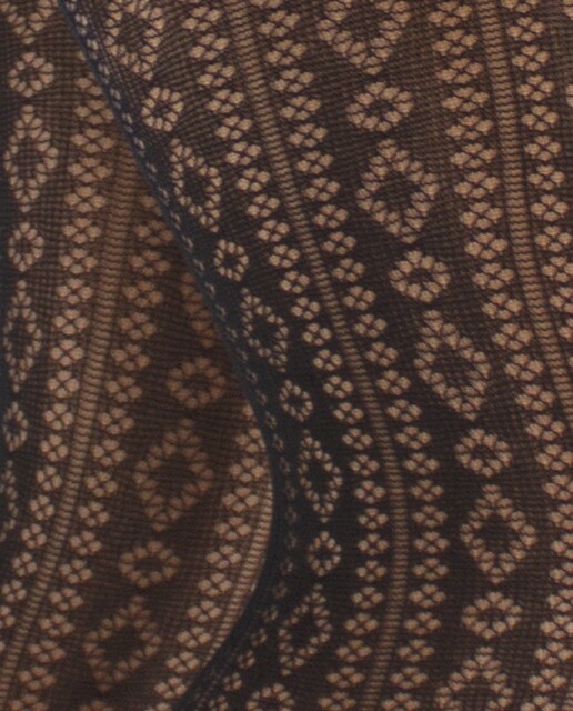 Panty Regio en jacquard con rombo de algodón
