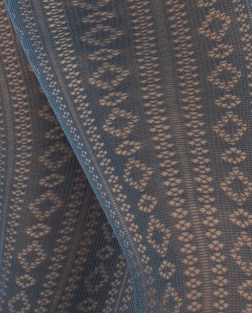 Panty Regio en jacquard con rombo de algodón