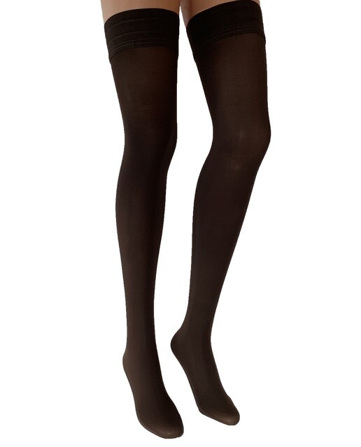 Media Capri 70 de 60 deniers con silicona antialérgica