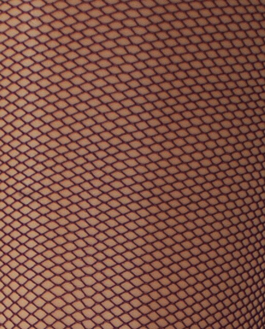 Panty Sabine de red pequeña con rombo en algodón