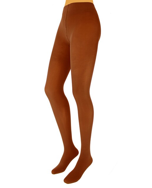 Panty Millennium 70 de 60 deniers con rombo de algodón