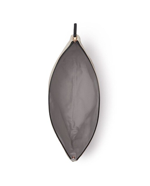 Organizador de bolsos Tous reversible en beige y topo