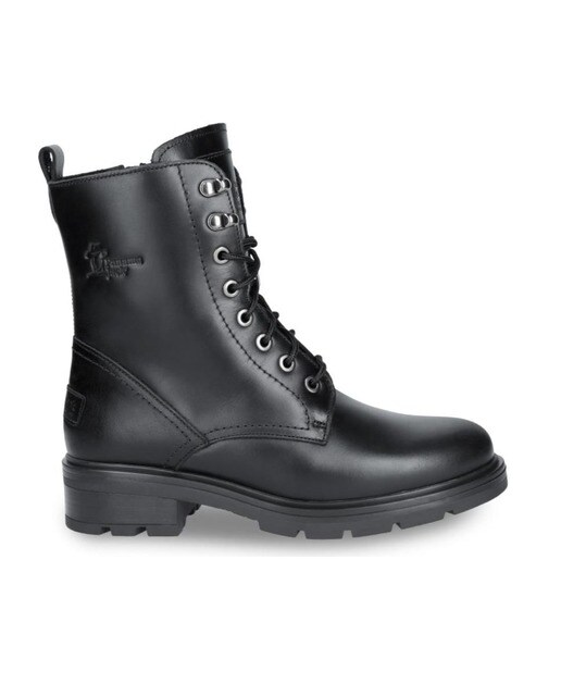 Botas de mujer Panama Jack Lilian de piel en color negro