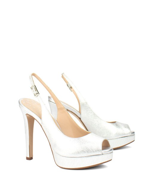 Pep Toes de mujer de Pedro Miralles de napa color plata