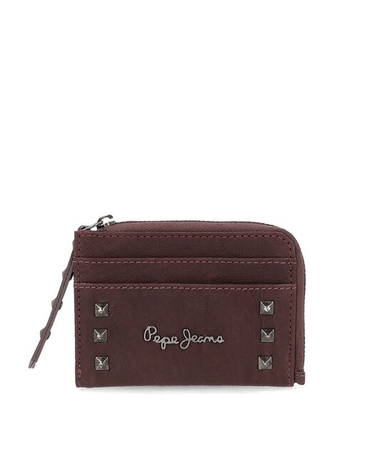 Monedero de mujer Pepe Jeans Alessia con tarjetero y tachuelas