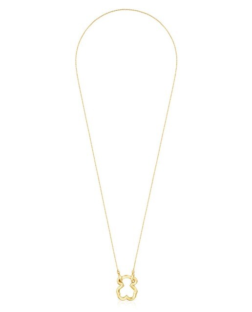 Collar Tous Hold oso de oro amarillo