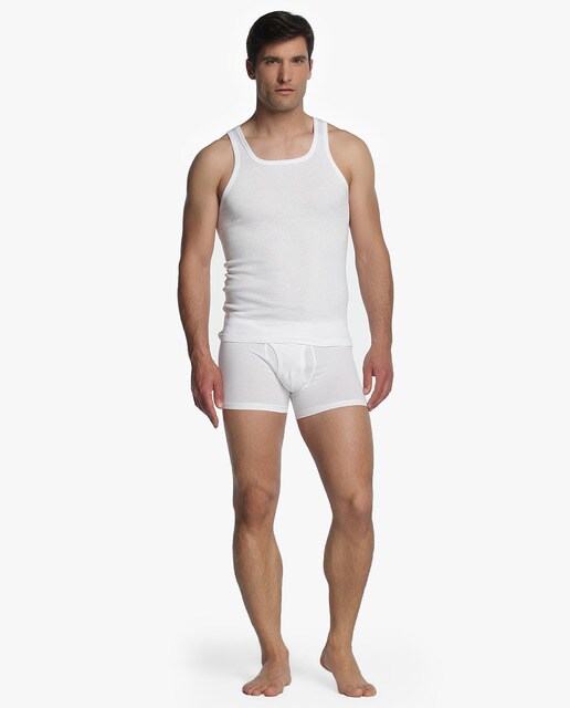 Camiseta interior de hombre Emidio Tucci blanda de tirantes