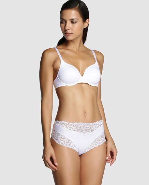 Braga con encaje floral de mujer Janira
