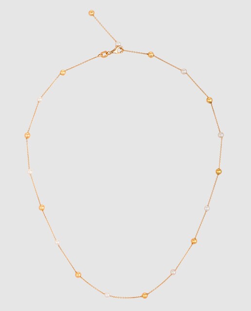 Collar mujer Oro y Perlas Gold & Roses