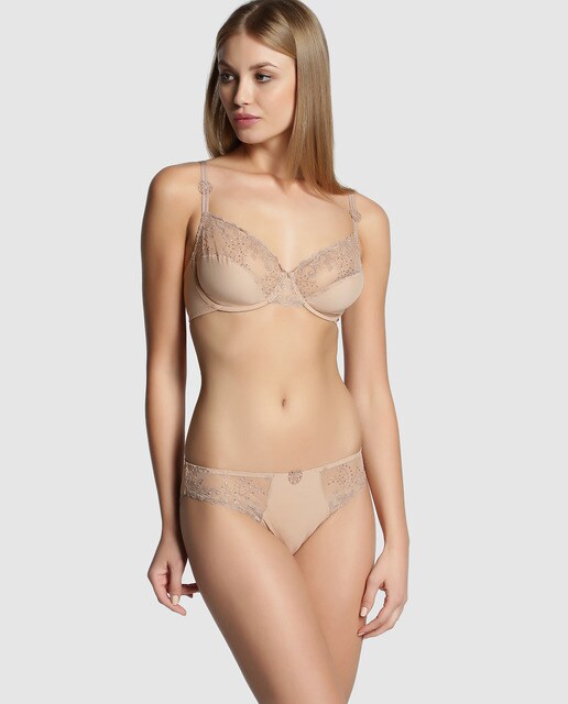 Braga de mujer Simone Pérèle con bordado