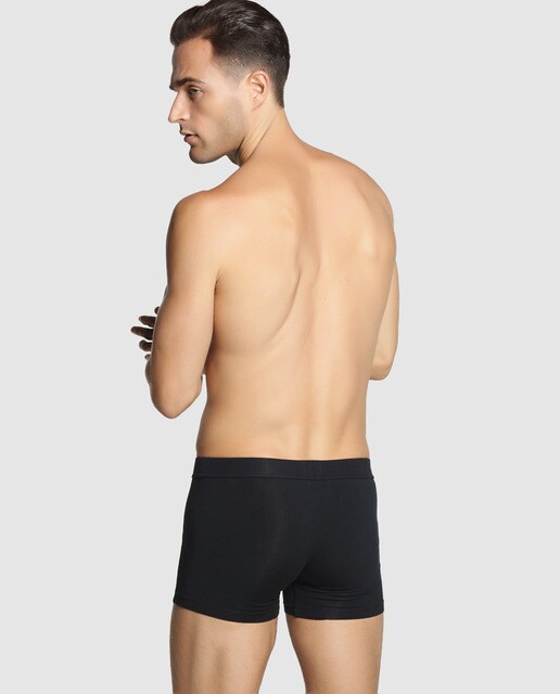 Pack de dos boxers de hombre negros