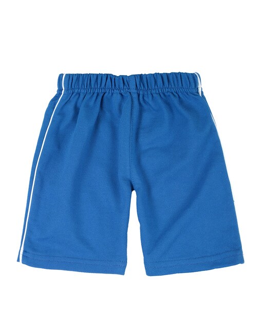 Bermuda deportiva de uniforme azul