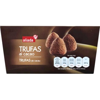 Aliada Trufas de Cacau embalagem 250 g