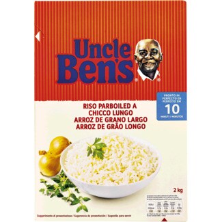 Uncle Ben's Arroz de Grão Longo embalagem 2 kg