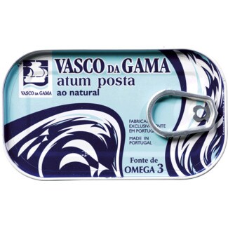 Vasco da Gama Atum ao Natural em Posta lata 120 g