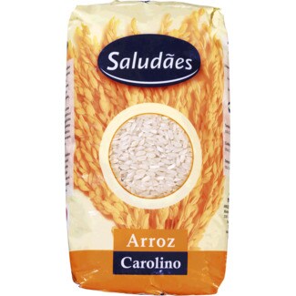 Saludães Arroz Carolino Extra Longo embalagem 1 kg