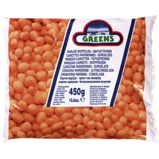Greens Cenoura Parisiense embalagem 450 g