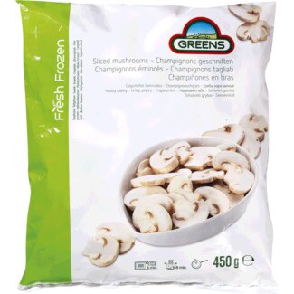 Greens Cogumelos Laminados embalagem 450 g