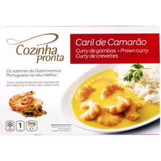 Cozinha Pronta Caril de Camarão embalagem 300 g